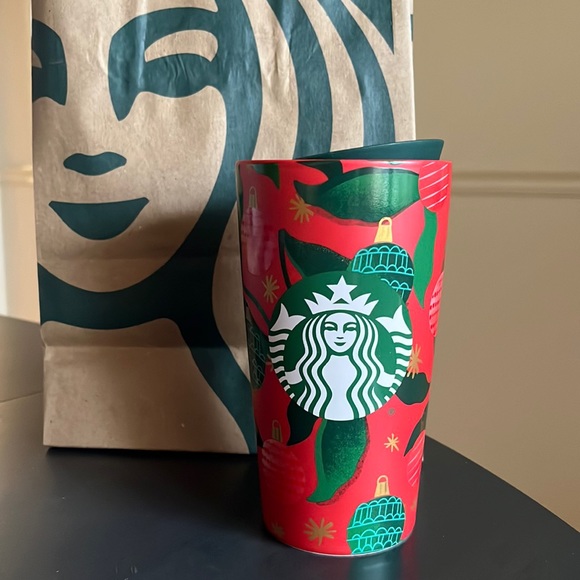 Starbucks Other - Starbucks Holiday Christmas 2019 Ornament Ceramic Tumbler 12 oz